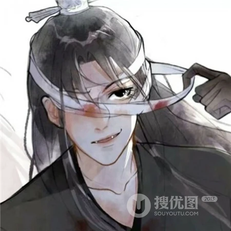帅气手绘古风帅哥动漫头像 适合文艺系男生的复古风格