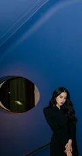 欧阳娜娜巴黎夜晚埃菲尔塔下拍气质优雅气质美照