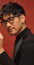 高以翔&ldquo;胡子拉碴&rdquo;魅力时尚杂志封面写真图片