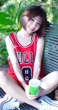 马来西亚精选短发清新女生黄洁琪写真，生活照片图集
