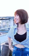 马来西亚精选短发清新女生黄洁琪写真，生活照片图集