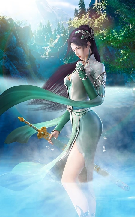 动漫《斗破苍穹》人物云韵小姐姐高清壁纸图片