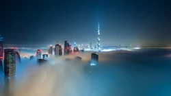 迷雾下的城市，小镇，丛林，桥等唯美高清桌面壁纸图片