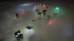 迷雾下的城市，小镇，丛林，桥等唯美高清桌面壁纸图片