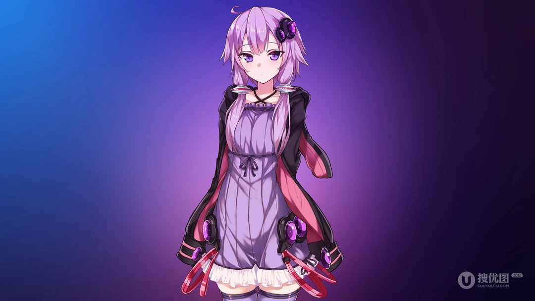 动漫美少女，高清二次元动漫少女唯美简约桌面壁纸
