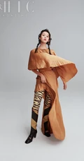 陈都灵个性时尚杂志写真，马力全开玩转各种个性非主流发型