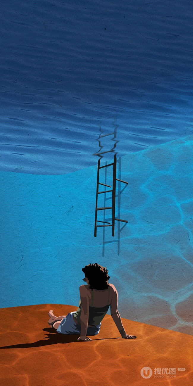 抽象的油画风格高清手机背景