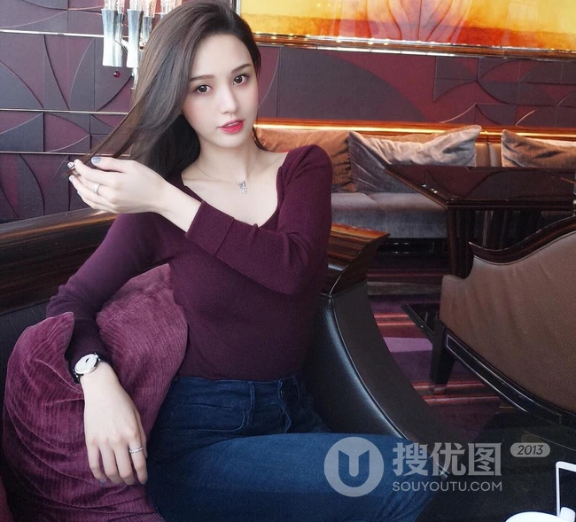 气质长腿气质女生Crystal李倩倩好看写真图片合辑
