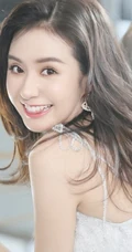 郑合惠子肩带礼裙超短连衣裙气质写真图片