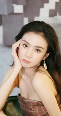 郑合惠子肩带礼裙超短连衣裙气质写真图片