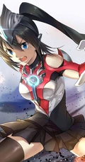 动漫女生二次元之奥特曼，假面骑士娘化高清大图