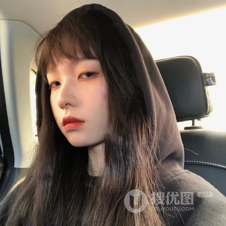 个性女生烟熏妆微信头像
