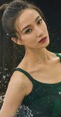 石雨晴化身拳击少女高清运动写真，背心黑裤酷感十足