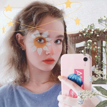 可爱，清新，个性等各类妆容的女生头像
