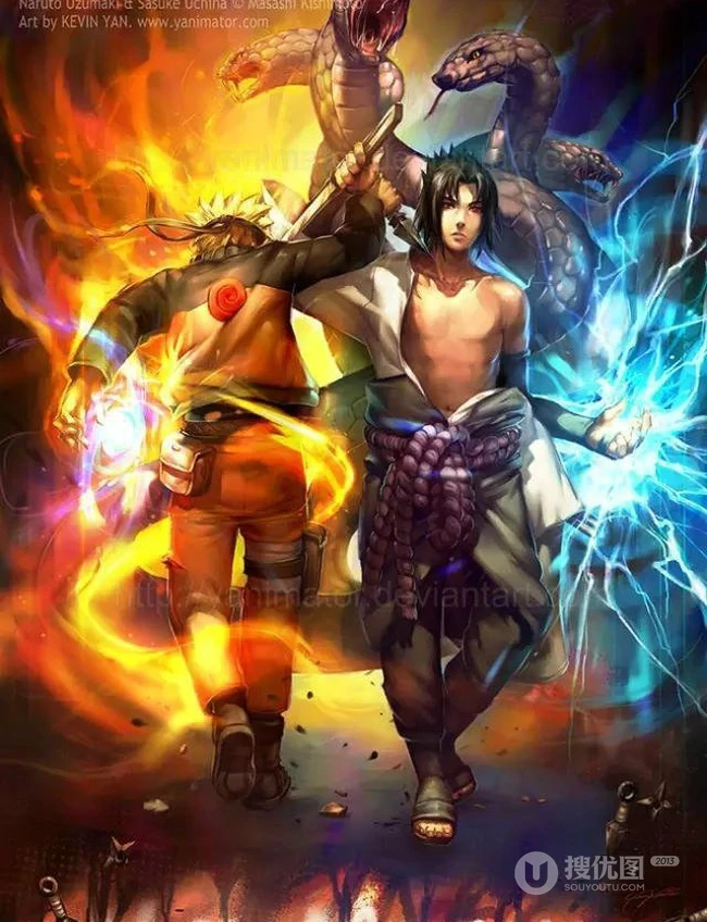 世界的火影！分享各国画师笔下的关于火影的图片