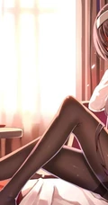 有百合有线条感，一大波二次元动漫女生图集