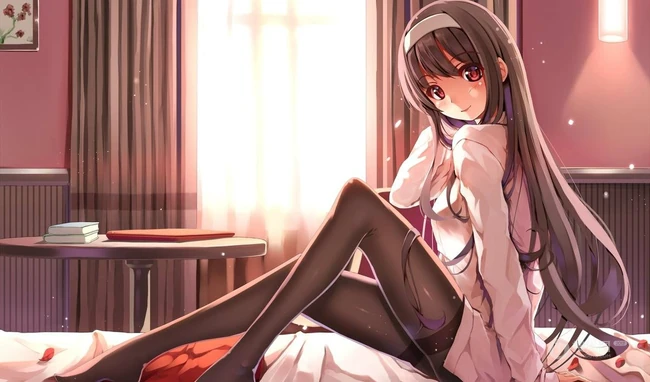 有百合有线条感，一大波二次元动漫女生图集