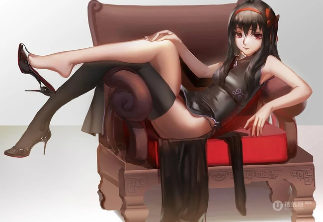 有百合有线条感，一大波二次元动漫女生图集
