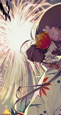 有百合有线条感，一大波二次元动漫女生图集