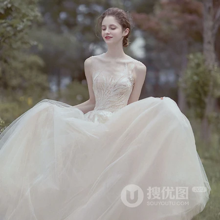 唯美的婚纱新娘头像图片