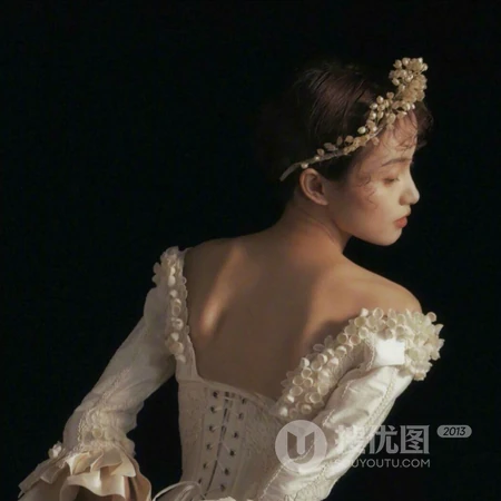 唯美的婚纱新娘头像图片
