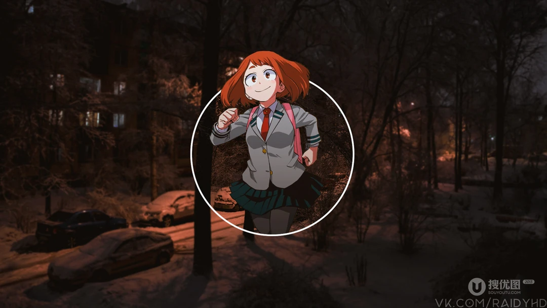 我的英雄学院-女性英雄学员角色壁纸合集