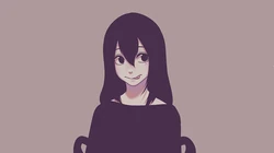 简约插画风格的《我的英雄学院》人物壁纸图片