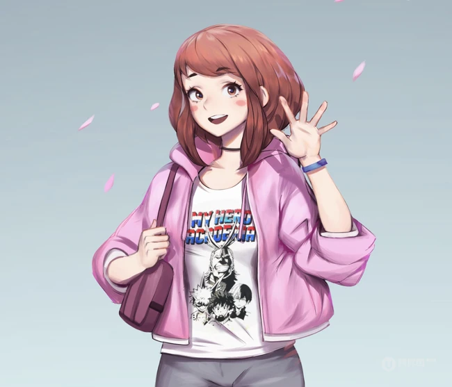 漫画《我的英雄学院》剧中的那些女生人物图片