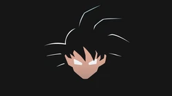 《龙珠》主角人物孙悟空纯色背景的壁纸图片
