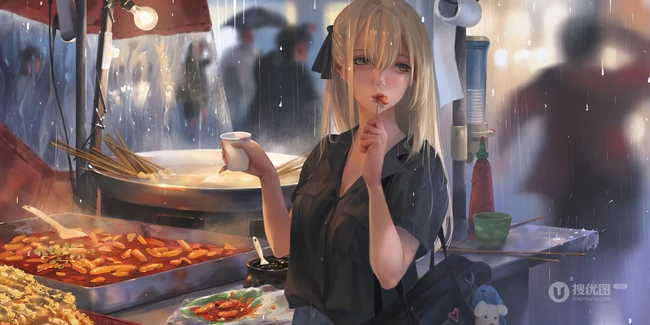 唯美的游戏人物CG插画鉴赏-画师GTZtaejune