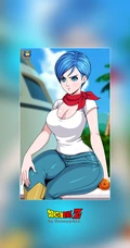 龙珠女主角&rdquo;布尔玛&ldquo;创意手机桌面