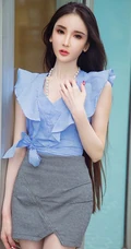 高冷气质冰美人，新疆女生阿依努尔瓦娅气质街拍写真集