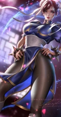 国内画师&ldquo;梁星&rdquo;气质动漫战士CG插画鉴赏