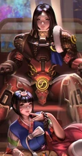 国内画师&ldquo;梁星&rdquo;气质动漫战士CG插画鉴赏
