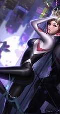 国内画师&ldquo;梁星&rdquo;气质动漫战士CG插画鉴赏