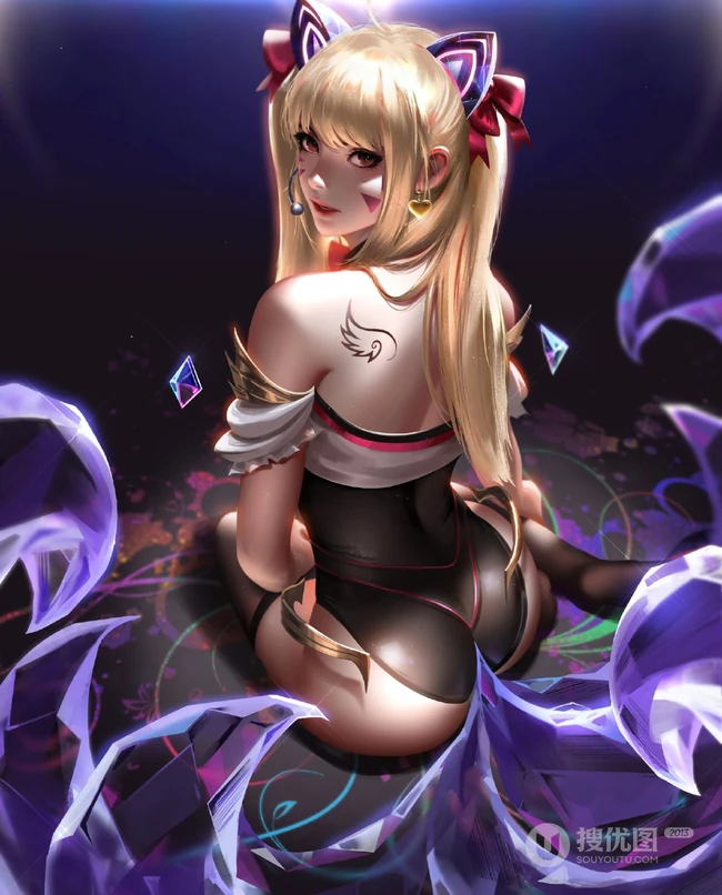 国内画师&ldquo;梁星&rdquo;气质动漫战士CG插画鉴赏