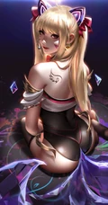 国内画师&ldquo;梁星&rdquo;气质动漫战士CG插画鉴赏