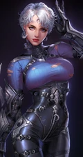 气质精灵吸血鬼CG插画-出自韩国画师jagercoke之手