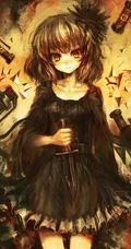 凌乱的线条无需却又有序的画风，来自LM7的独特画风漫画图片