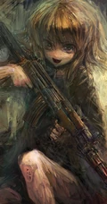 凌乱的线条无需却又有序的画风，来自LM7的独特画风漫画图片