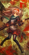 凌乱的线条无需却又有序的画风，来自LM7的独特画风漫画图片