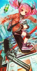 漫画女生和枪械主题漫画，日本画师LM7的作品
