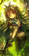 漫画女生和枪械主题漫画，日本画师LM7的作品