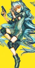 漫画女生和枪械主题漫画，日本画师LM7的作品