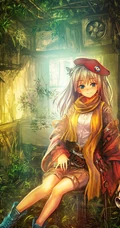 P站画师LM7系列作品鉴赏，线条油彩风格独特
