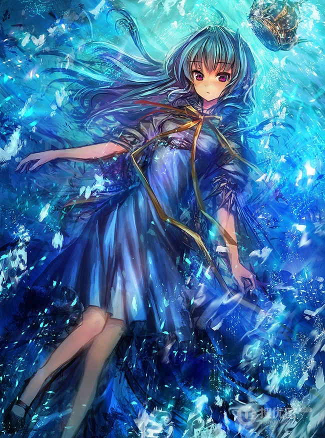 P站画师LM7系列作品鉴赏，线条油彩风格独特