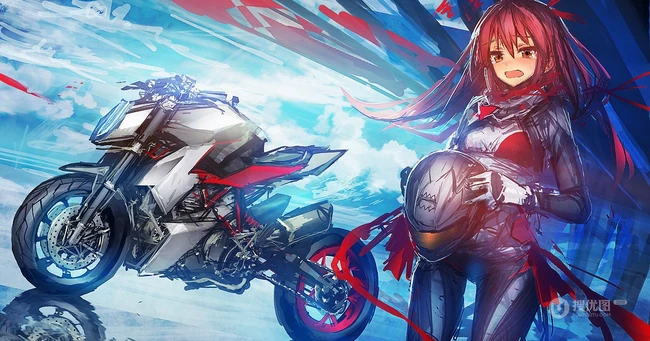 P站画师LM7系列作品鉴赏，线条油彩风格独特