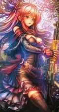P站画师LM7系列作品鉴赏，线条油彩风格独特