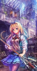 P站画师LM7系列作品鉴赏，线条油彩风格独特