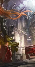 画师LM7系列作品-动漫武士，未来战士主题